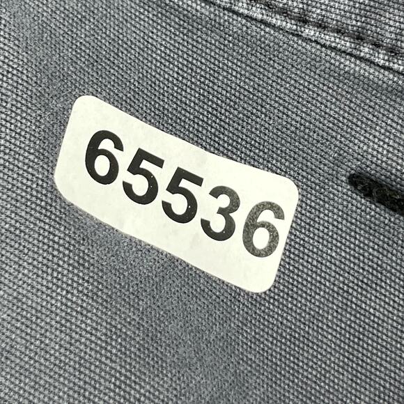 PILCRO Pants 29 ANTHROPOLOGIE Side Striped Canvas Ankle Utility Hi Rise Gray - Picture 16 of 16